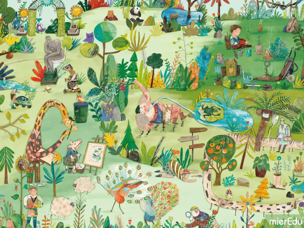 mierEdu MI Growth Puzzle Level 6 - Nature Imagination