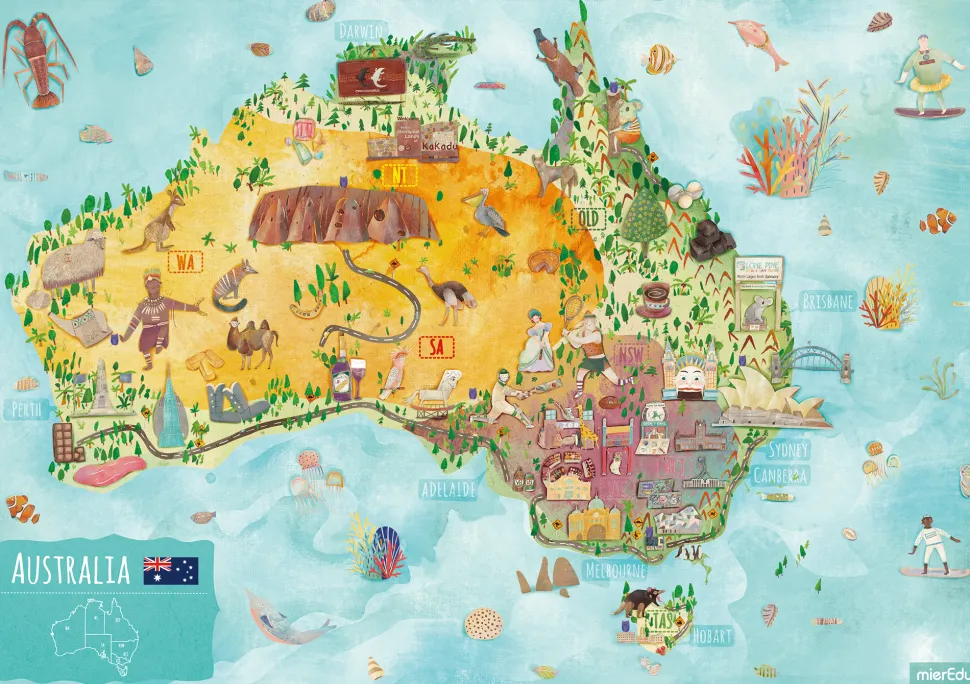 mierEdu MI Growth Puzzle Level 7 - Discover the World