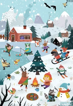 mierEdu MI Growth Puzzle Level 4 - Four Seasons Observation