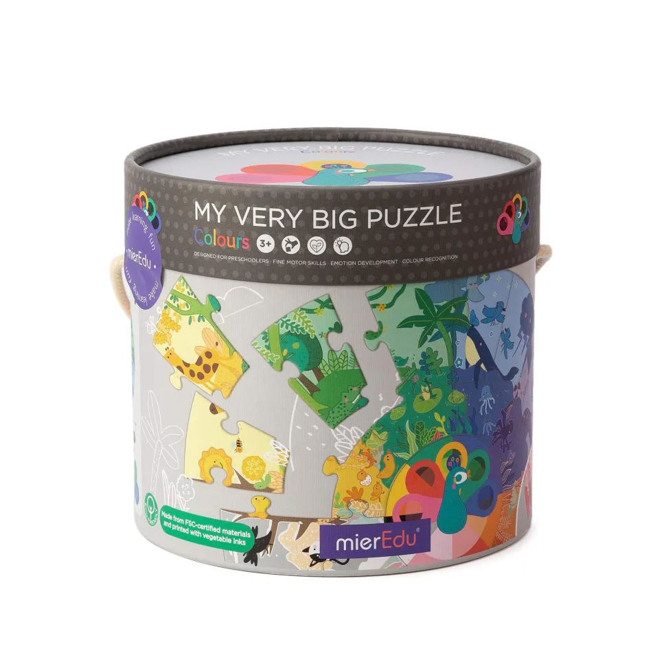 mierEdu My Very Big Puzzle - Colours