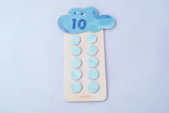 mierEdu Rain Drop Ten Frame Board