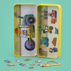 mierEdu Travel Magnetic Box - Trucks