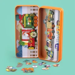 mierEdu Travel Magnetic Box - Trains