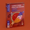 mierEdu Yummy Food Fraction Board