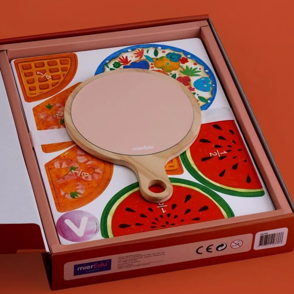 mierEdu Yummy Food Fraction Board