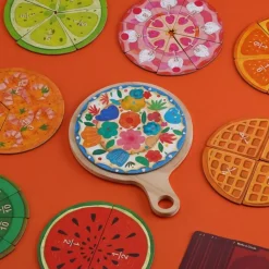 mierEdu Yummy Food Fraction Board