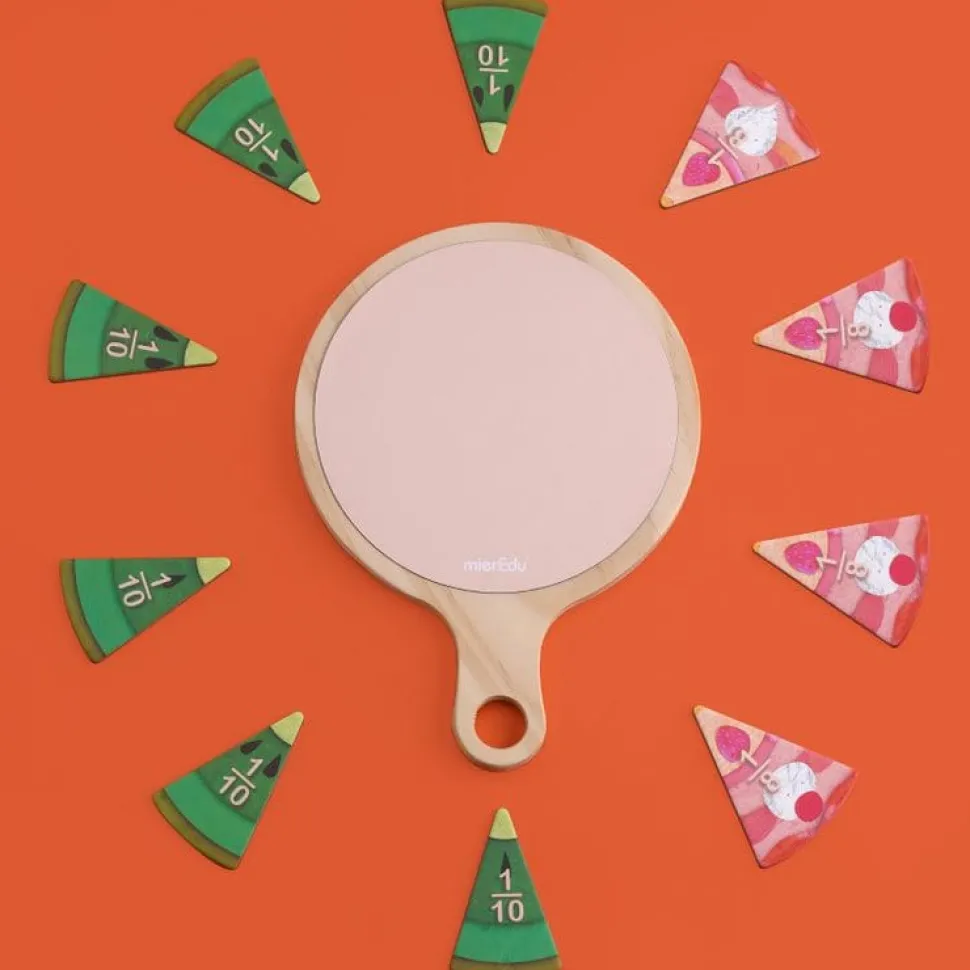 mierEdu Yummy Food Fraction Board