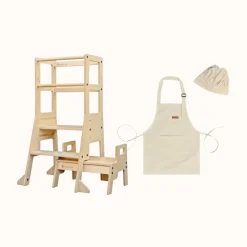 Mini Chef: My Duckling Adjustable Learning Tower with Stool set