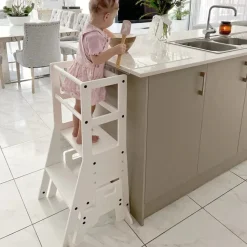 Mini Chef: My Duckling Adjustable Learning Tower with Stool set