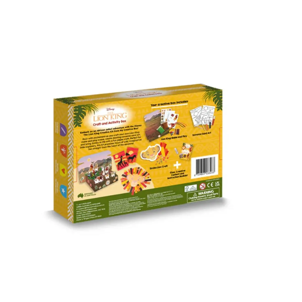 My Creative Box Disney The Lion King Craft and Activity Box