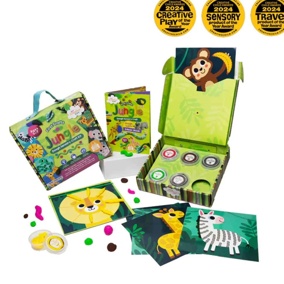 My Creative Box Jungle Dough Sensory Craft Box