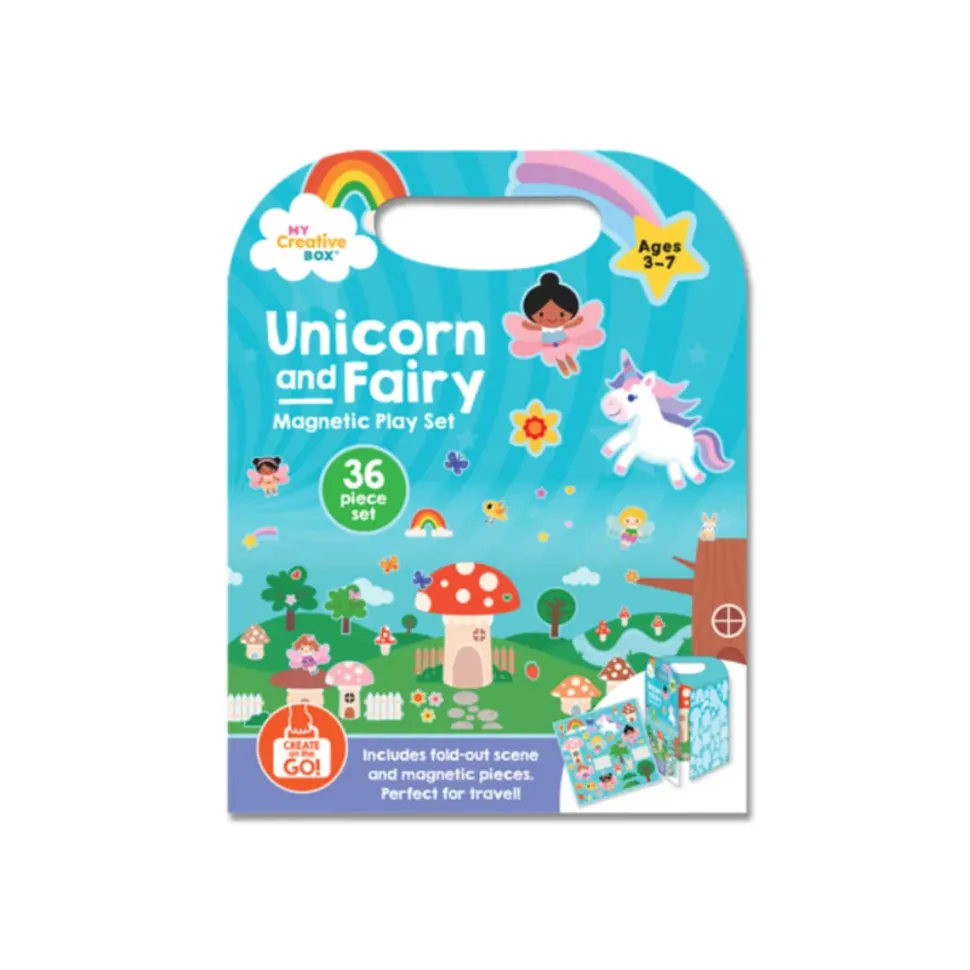 My Creative Box Unicorn and Fairy Magnetic Play Set