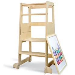 My Duckling Adjustable Learning Tower 2 in 1 –Natural