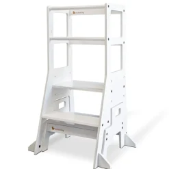 My Duckling Adjustable Learning Tower with Stool -White
