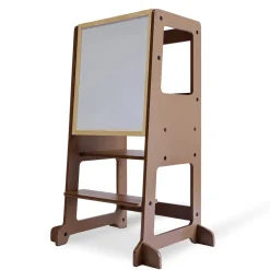 My Duckling Adjustable Learning Tower 2 in 1 –Walnut