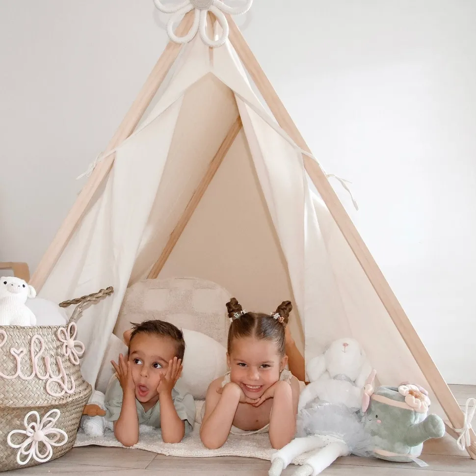 My Duckling Aiden Wooden Cotton Tent