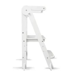 My Duckling Deluxe Folding Adjustable Learning Tower - White