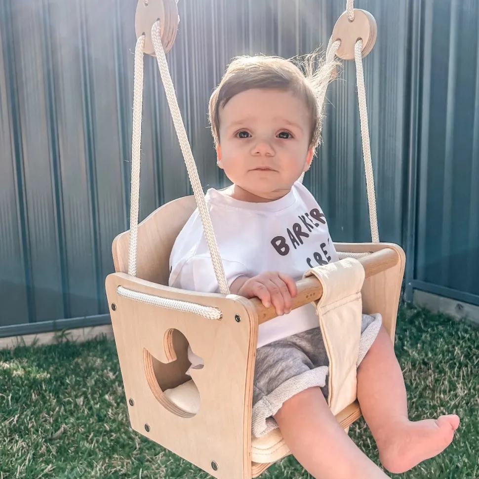 My Duckling Felix Baby Swing Seat&Felix Kids Climbing Ladder Set