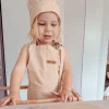 My Duckling Kids Chef Apron & Hat Set-Cream