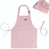 My Duckling Kids Chef Apron & Hat Set-Pink