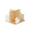 My Duckling Montessori Rotating Bookcase Addon Layer - White/Natural