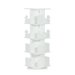 My Duckling Montessori Rotating Bookcase Addon Layer - White