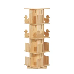 My Duckling Montessori Rotating Bookcase Addon Layer - Natural
