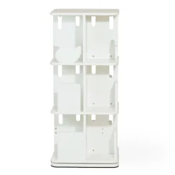 My Duckling Montessori Rotating Bookcase - White