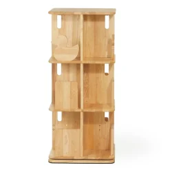 My Duckling Montessori Rotating Bookcase - Natural