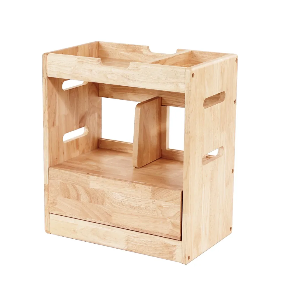 My Duckling Montessori Solid Wood Storage Cabinet