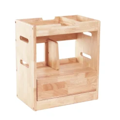 My Duckling Montessori Solid Wood Storage Cabinet