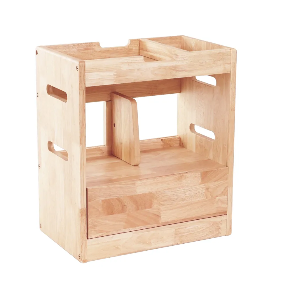 My Duckling Montessori Solid Wood Storage Cabinet