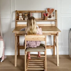 My Duckling Montessori Solid Wood Study Desk