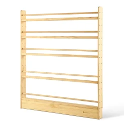 My Duckling NALA 5 Tier Adjustable Solid Wood Bookshelf
