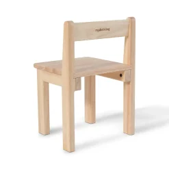 My Duckling New Stackable Study Chair - Rubberwood