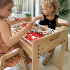 My Duckling Primary Adjustable Table and Chair Set - Duck