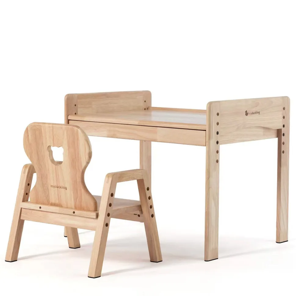 My Duckling Primary Adjustable Table and Chair Set - Bear