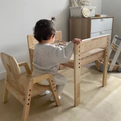 My Duckling Primary Adjustable Table and Chair Set - Bear