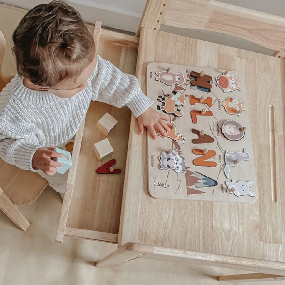 My Duckling Primary Adjustable Table and Chair Set - Bear