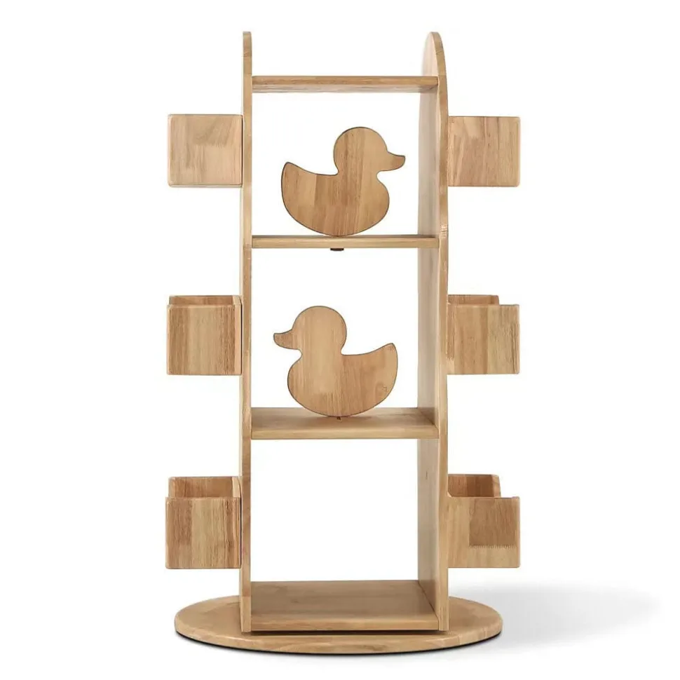 My Duckling Revolving Solid Wood Bookcase