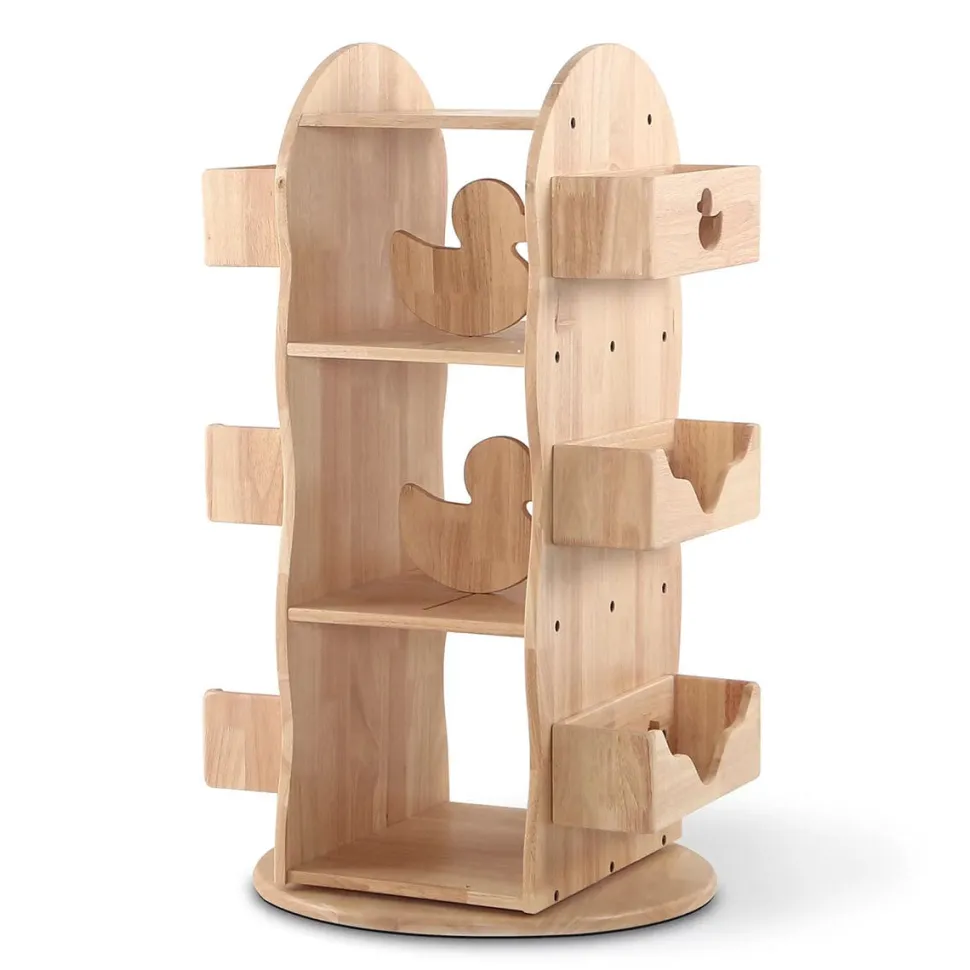 My Duckling Revolving Solid Wood Bookcase