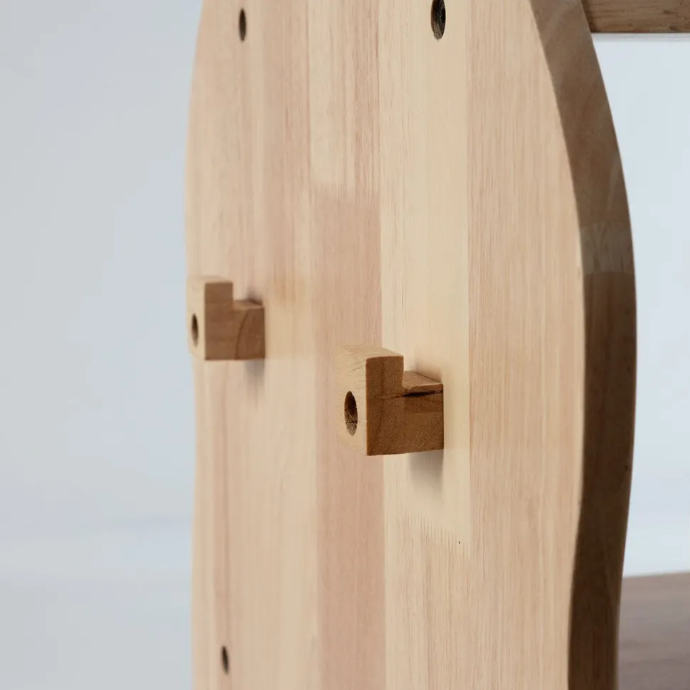 My Duckling Revolving Solid Wood Bookcase