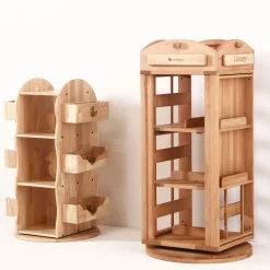 My Duckling Rotating Solid Wood Bookcase - London