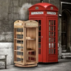 My Duckling Rotating Solid Wood Bookcase - London