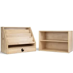 My Duckling Solid Wood 2in1 Display Bookcase (Duck)