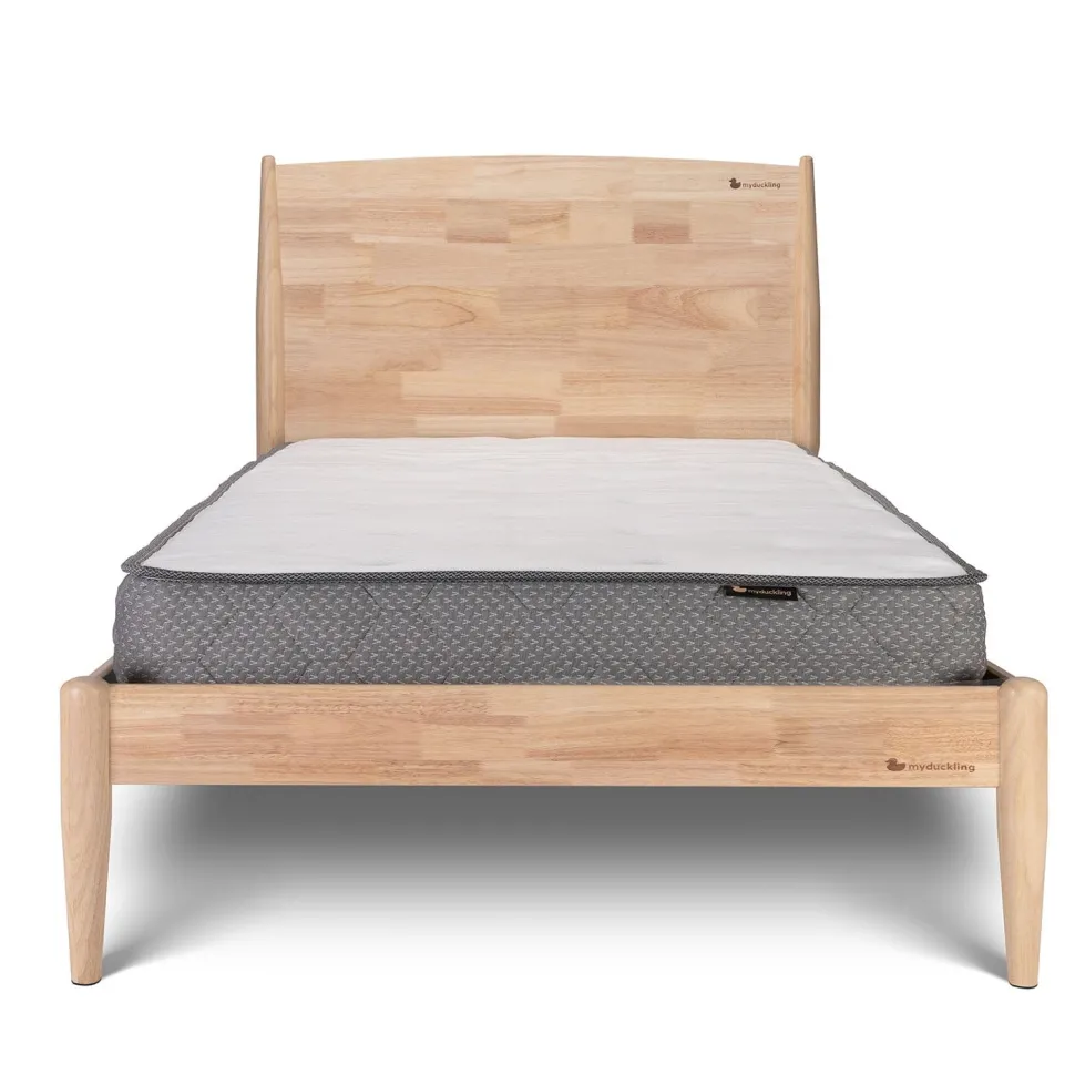 My Duckling Solid Wood Kids Single Bed