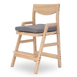 My Duckling Solid Wood Kids Study Desk & Chair Complete Set