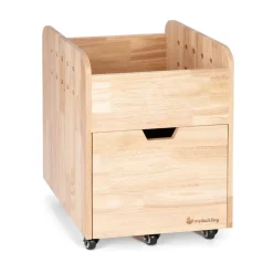 My Duckling Solid Wood Mobile Storage Unit