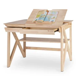 My Duckling Solid Wood Study Desk With Easel
