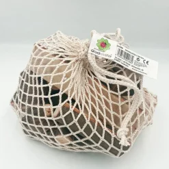 Nic Branchwood Blocks in Cotton Net Bag - Traditional 34 pcs